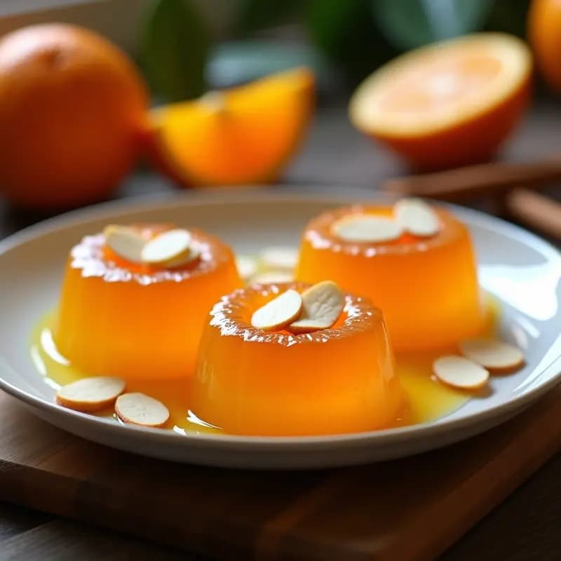 Jalea de Chancaca y Naranja: Postre Colombiano Tradicional Sin Azúcar Refinado