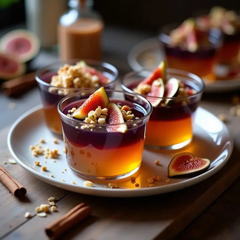 Jalea Real de Higos y Queso de Cabra: Postre Marroquí Sin Horno y Sin Azúcar