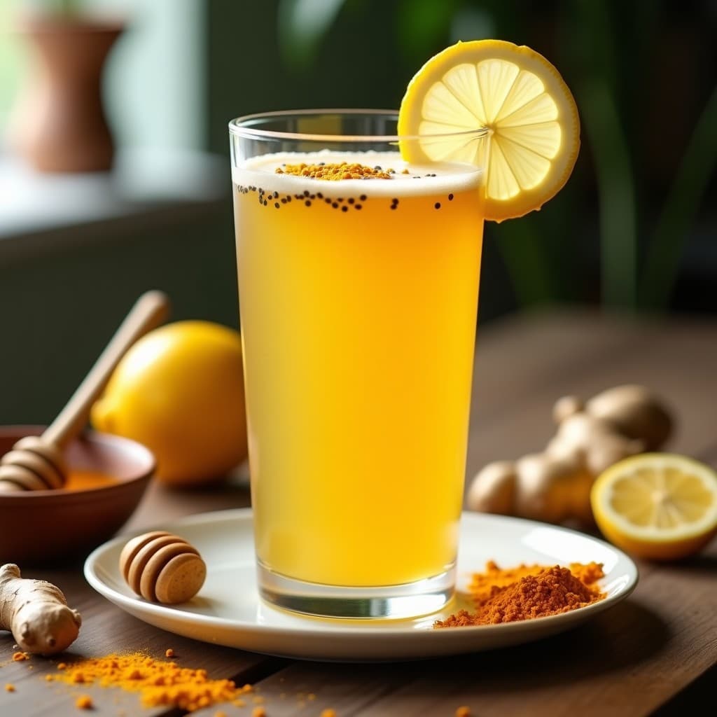 Jalea Real de Limón y Miel con Jengibre: Bebida Energética y Antiinflamatoria