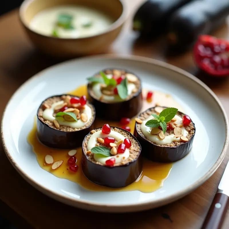 Json de Berenjena y Queso de Cabra: Entrante Georgiano al Horno con Toque Especiado