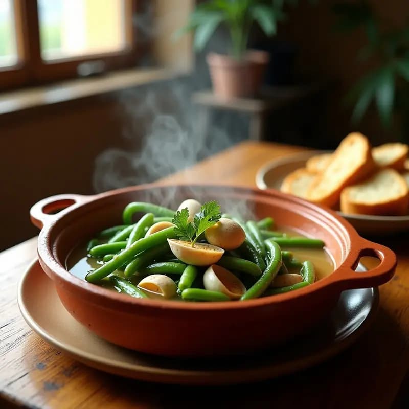 Judías Verdes con Almejas: Receta Costera de la Abuela