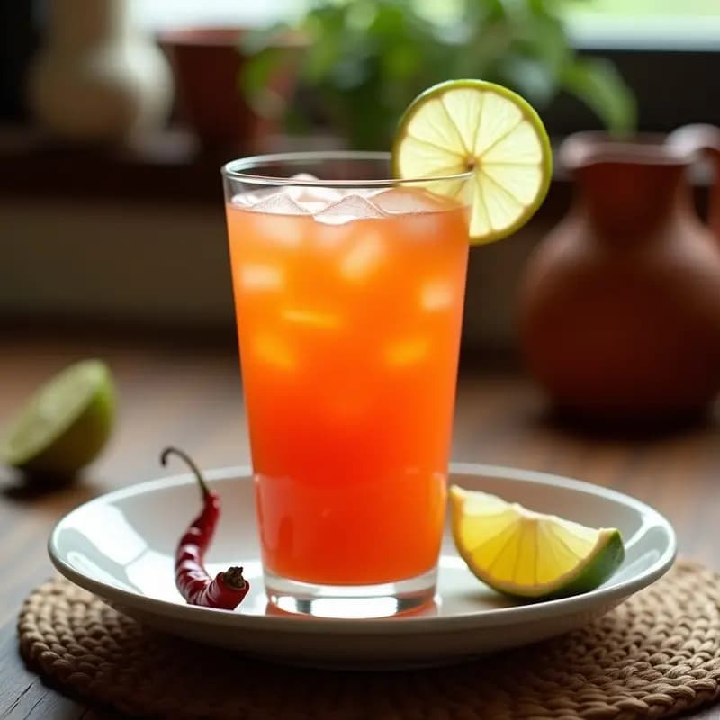 Jugo de Papaya y Chile de Árbol: Bebida Mexicana Picante y Digestiva
