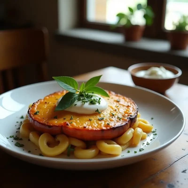 Eng دقیقه Kadu Bourani: Calabaza al Horno con Yogur y Ajo, Receta Afgana Vegana