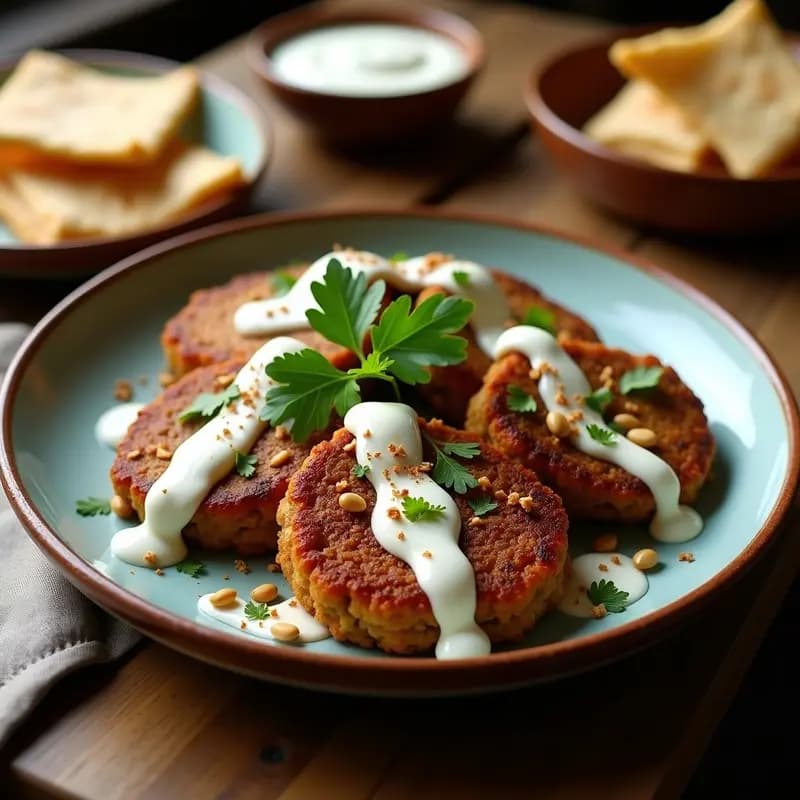 Kafta Bil Sanieh de Cordero y Piñones: Receta Libanesa en Sartén