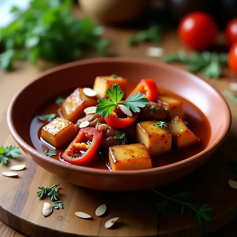 Kafteraki de Cerdo con Miel y Vinagre de Frambuesa: Receta Griega Dulce-Salada en 30 Minutos