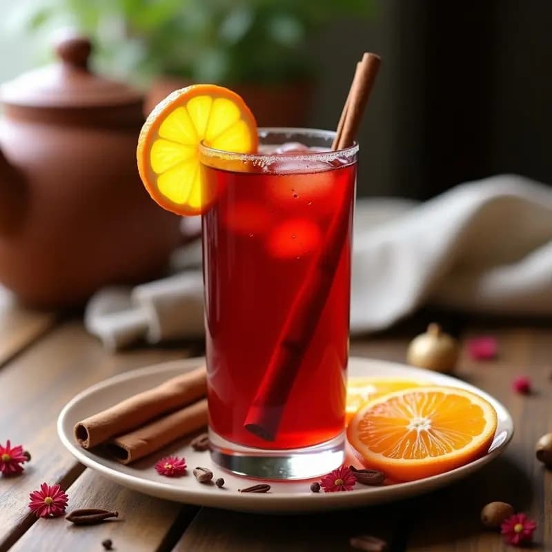 Karkadé Egipcio con Jengibre y Canela: Bebida Depurativa y Sin Cafeína