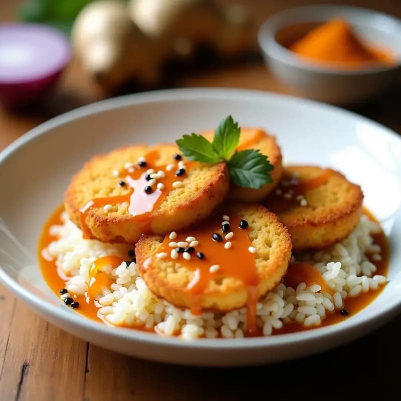 Katsu Curry de Coliflor: Receta Japonesa Vegana con Salsa de Curry Casera