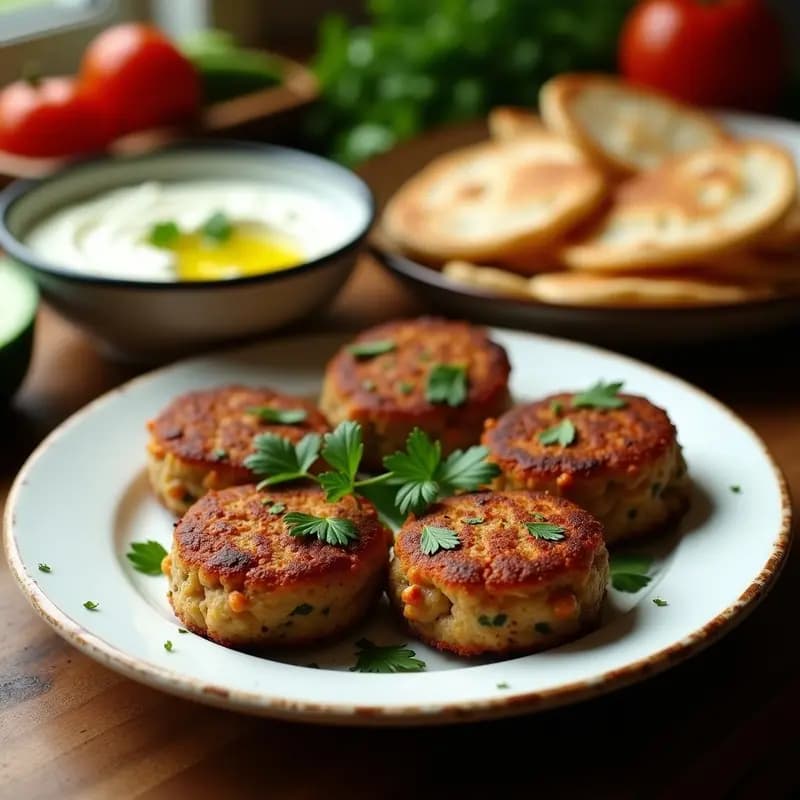 Kebe de Carne Picada y Especias: Aperitivo Armenio en Forma de Hamburguesa