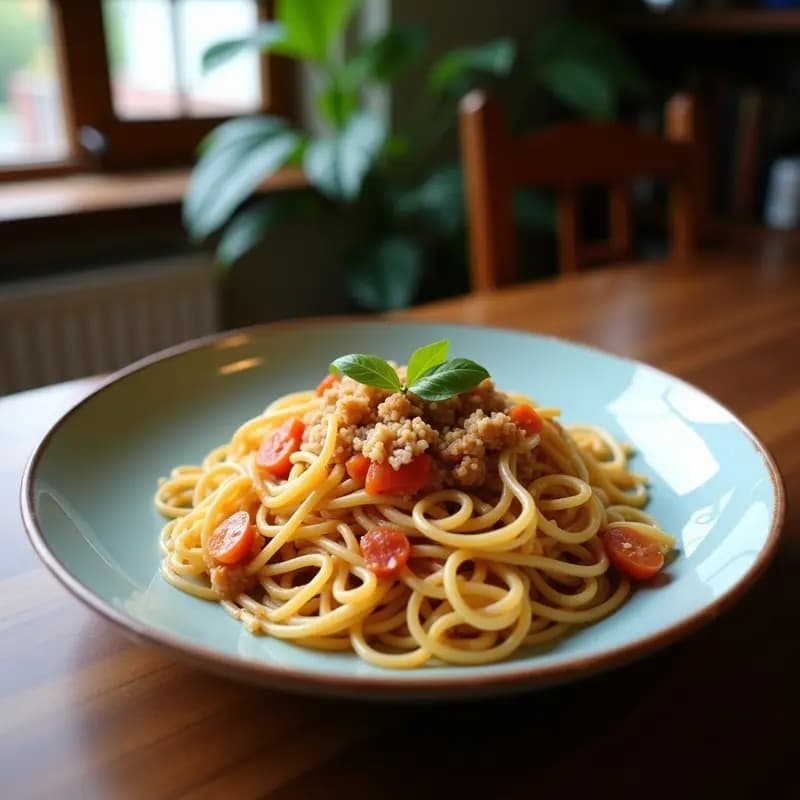 Khow Suey de Pollo y Fideos de Huevo con Toppings Crujientes: Receta Birmana Interactiva
