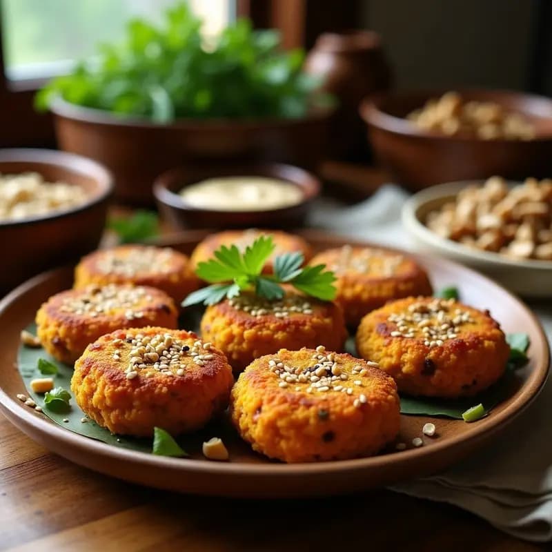 Kibbeh de Calabaza y Lentejas: Empanadillas Libanesas Veganas y Sin Gluten