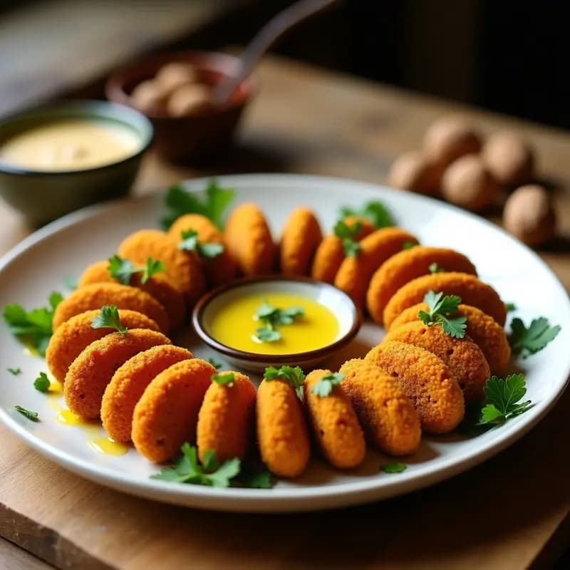Kibbeh de Calabaza y Nueces Libanesas: Entrante de Oriente Medio Sin Gluten