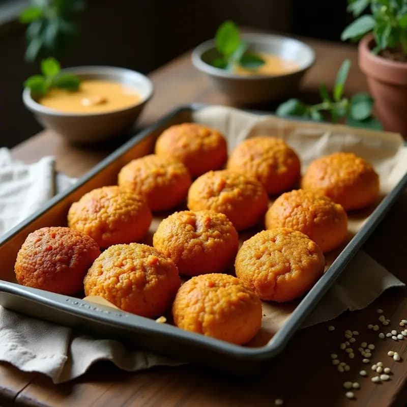 Kibbeh de Calabaza y Nueces: Croquetas Árabes Sin Carne y Horno