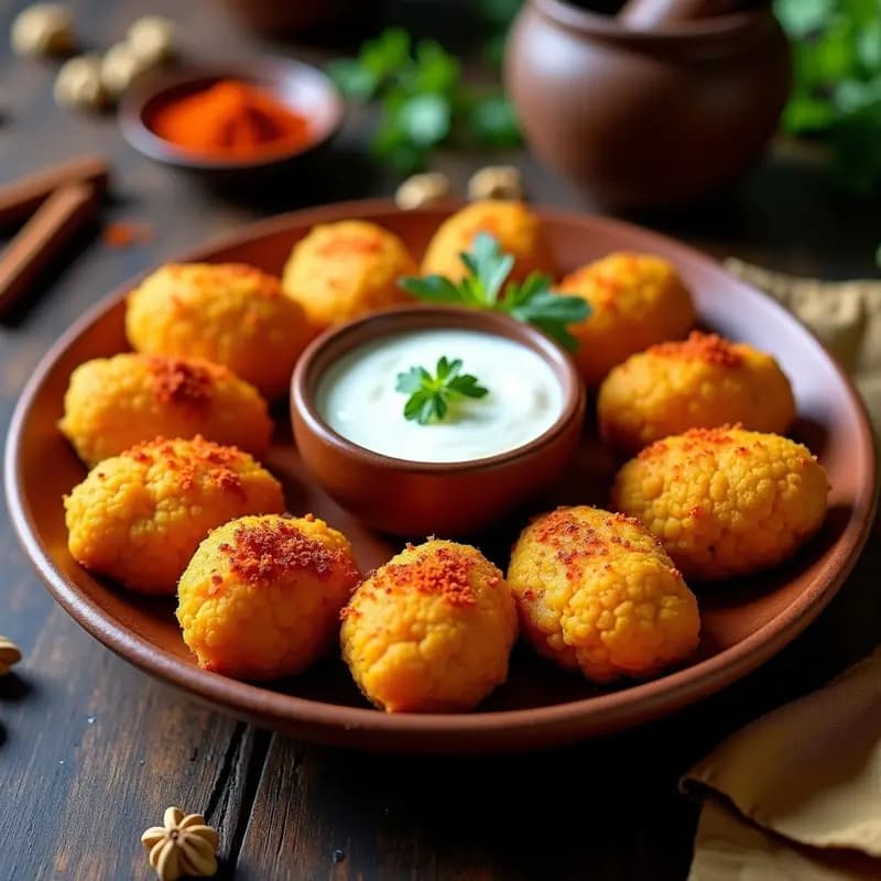 Kibbeh de Calabaza y Nueces: Empanadillas Etiopías Veganas con Especias Berbere