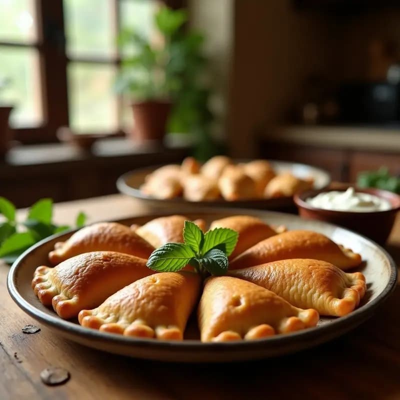 Kibbeh de Carne y Trigo: Empanadillas Árabes Jugosas por Dentro