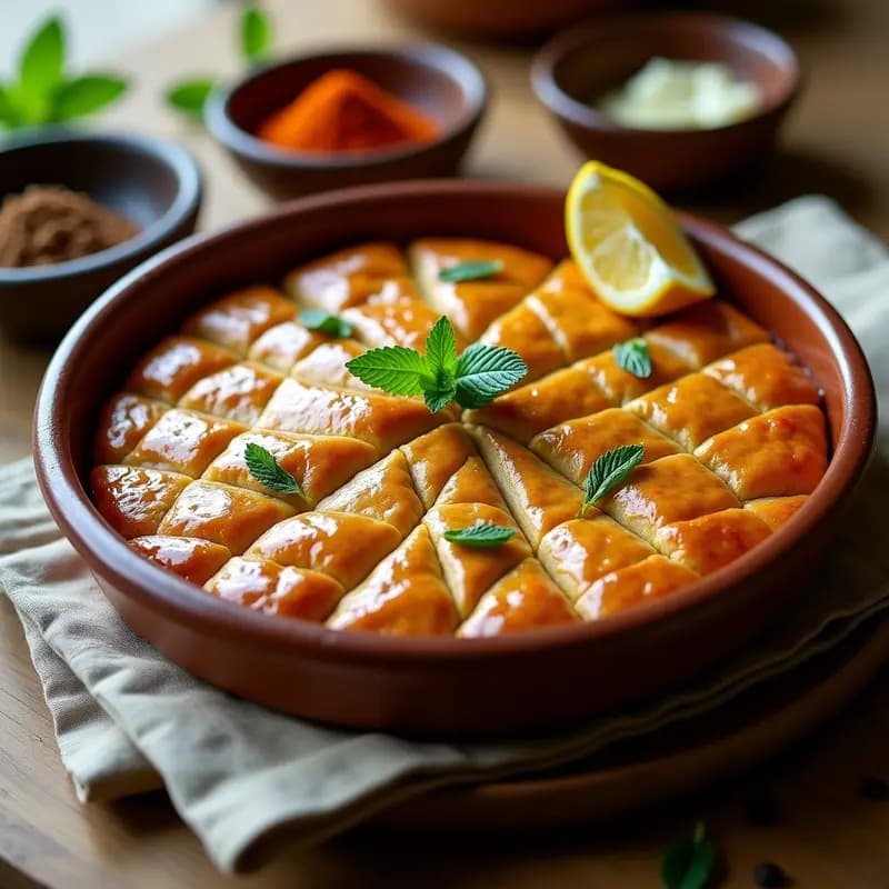 Kibbeh de Cordero y Bulghur al Horno: Receta Libanes Tradicional y Crujiente
