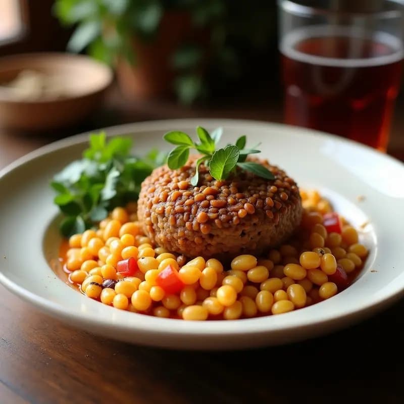 Kibbeh de Cordero y Bulgur: Receta Libanesa Frita con Toque de Pimienta Alepo