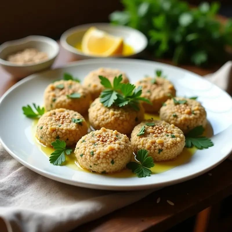 Kibbeh Crudo de Quinoa y Especias Libanesas: Entrante Vegano con Toque Árabe