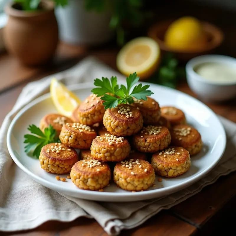 Kibbeh de Lentejas y Cebada: Receta Líbanesa Sin Carne y Alta en Fibra
