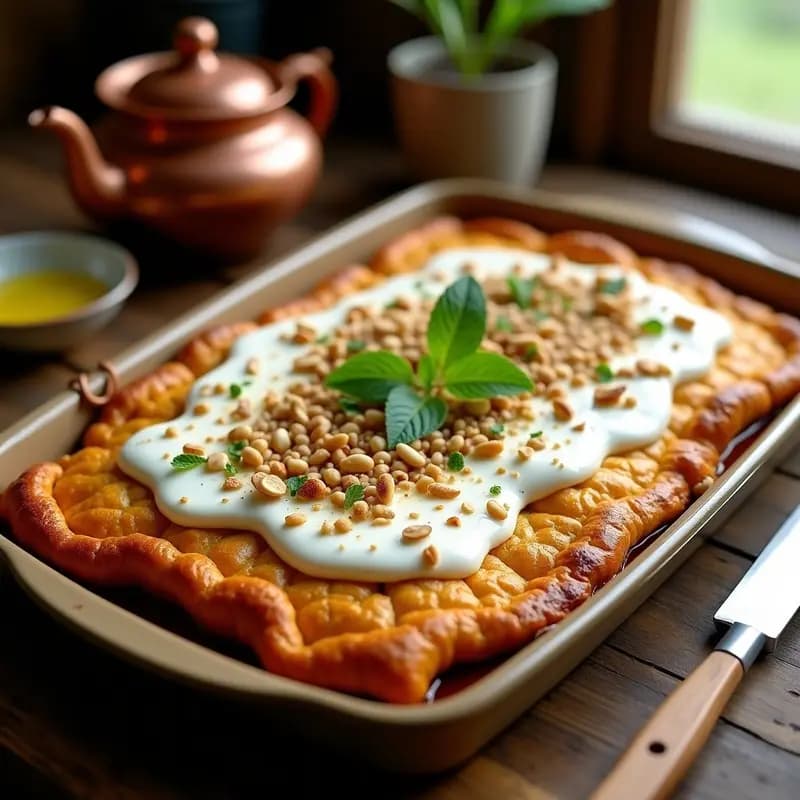 Kibbeh Nabulsieh: Croquetas Árabes de Carne y Trigo Burgol con Yogur