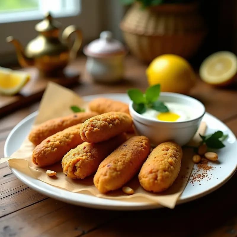 Kibbeh Nabulsiyeh: Empanadillas Árabes de Carne y Bulgur con Yogur