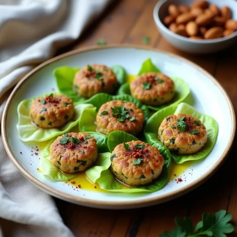 Kibbeh Naye de Hierbas y Aceite de Oliva: Receta Libanesa Vegana y Crudivegana