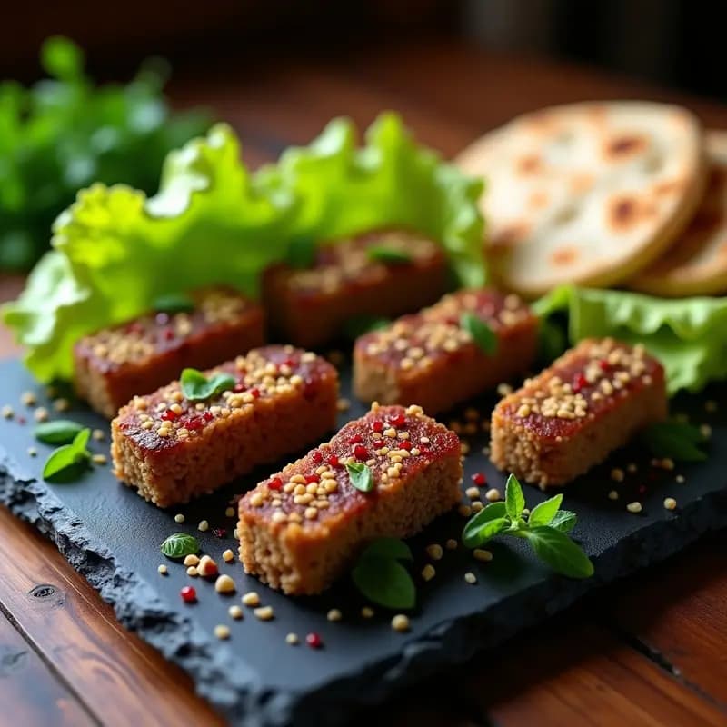 Kibbeh Nayye de Cordero con Especias Libanesas: Aperitivo Crudo y Alto en Proteína