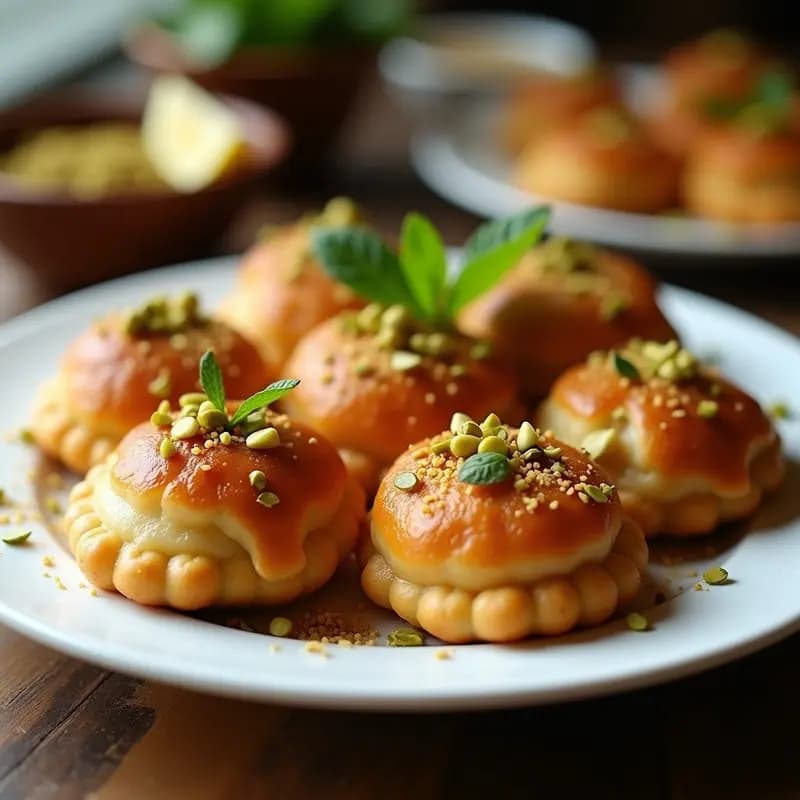 Pastel de Carne Libanes con Pistachos y Especias: Receta de Kibbeh en Airfryer