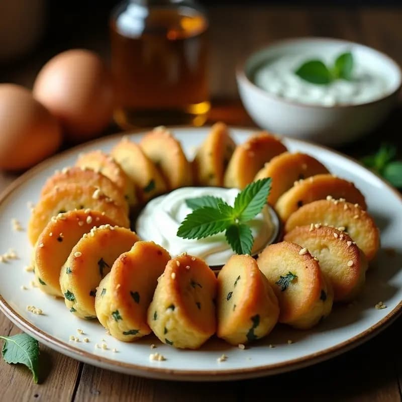 Kibbeh de Queso y Espinacas: Bebida Árabe Crujiente en Airfryer para Ramadán