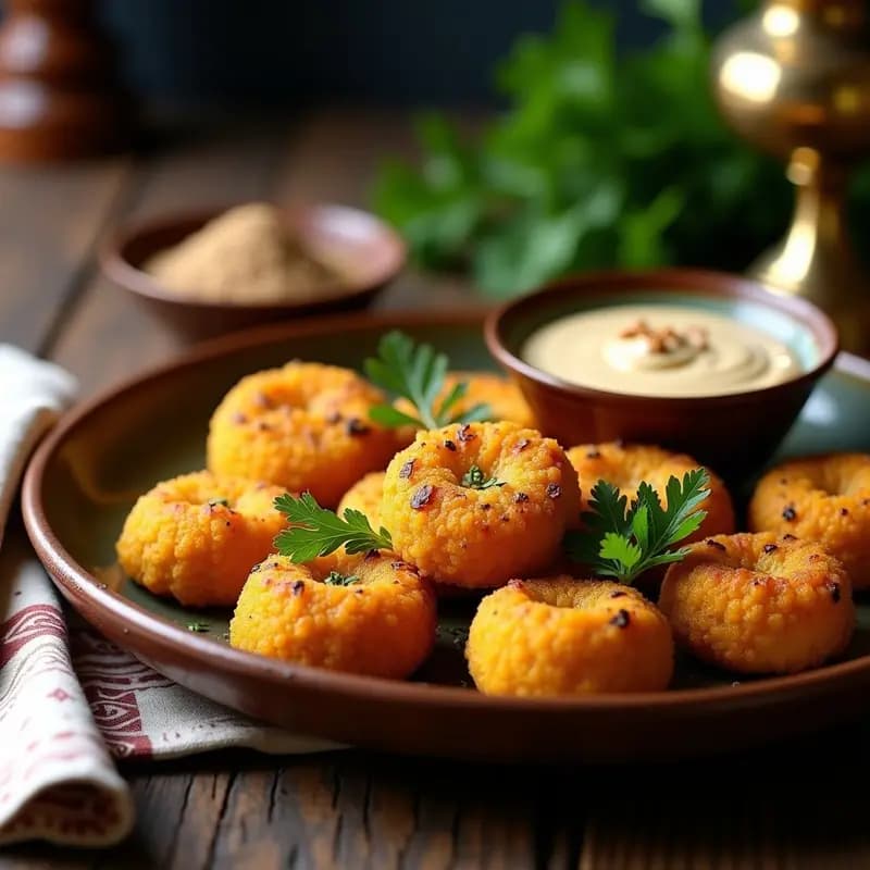 Kibbeh de Quinoa y Calabaza: Aperitivo libanés vegano en airfryer