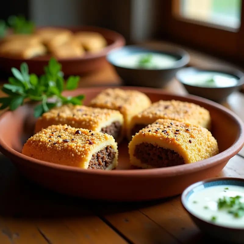 Kibbeh de Quinoa y Cordero al Horno: Receta Libanesa Baja en Carbohidratos