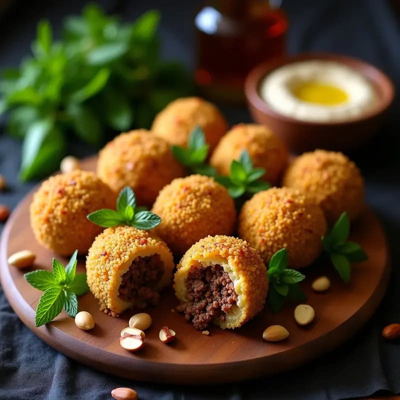 Kibbeh de Quinoa y Cordero: Receta Árabe Keto con Especias Orientales