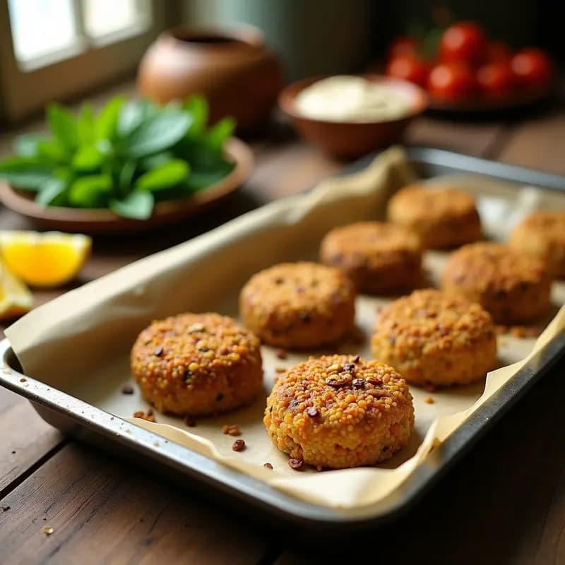 Kibbeh de Quinoa y Cordero: Receta Libanesa Sin Trigo con Especias de Oriente Medio