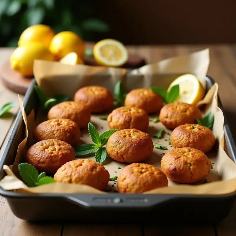 Kibbeh Sirio de Quinoa y Nueces: Croquetas Veganas al Horno