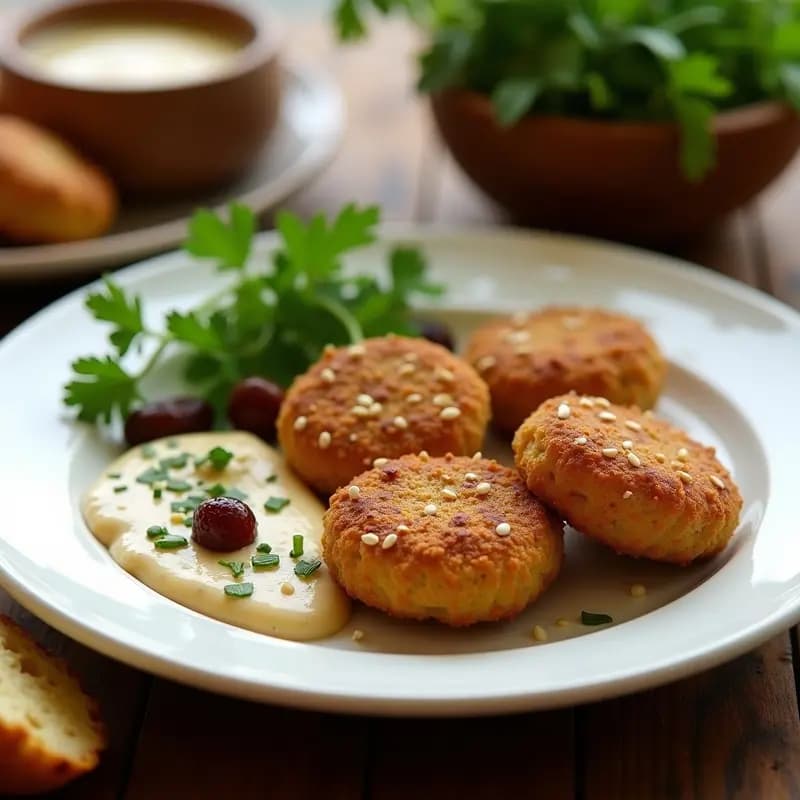 Kibbeh de Quinoa y Pasas: Versión Vegana del Plato Árabe Tradicional en Airfryer