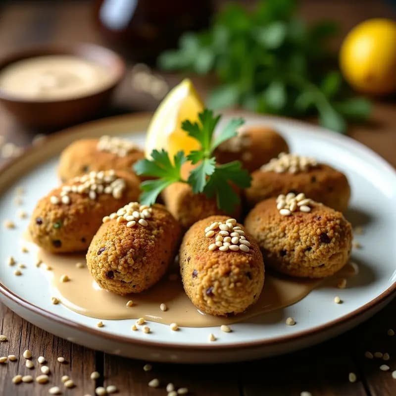 Kibbeh Libanés de Quinoa y Setas: Alternative Vegana al Clásico de Carne