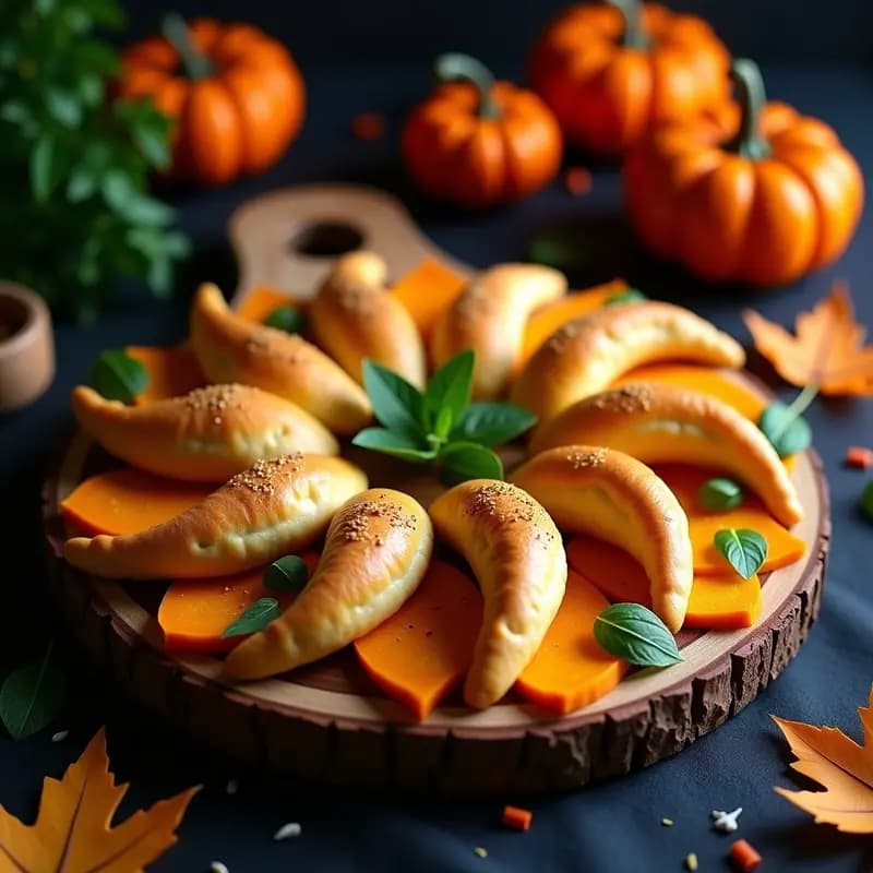 Kibeh de Calabaza y Queso Halloumi: Receta Libanesa Innovadora para Halloween