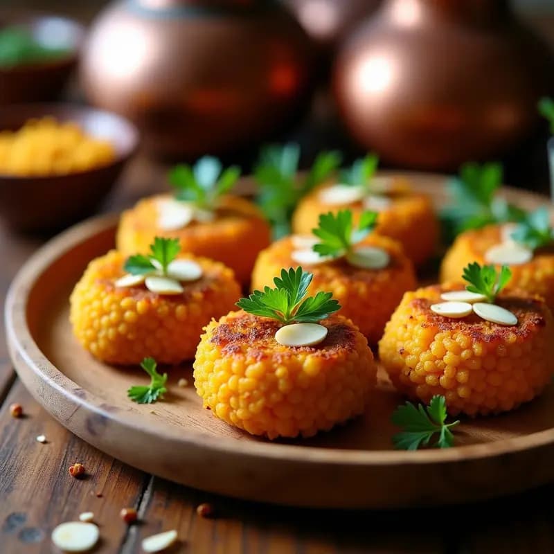 Kibeh de Quinoa y Calabaza: Croquetas Árabes Veganas al Horno