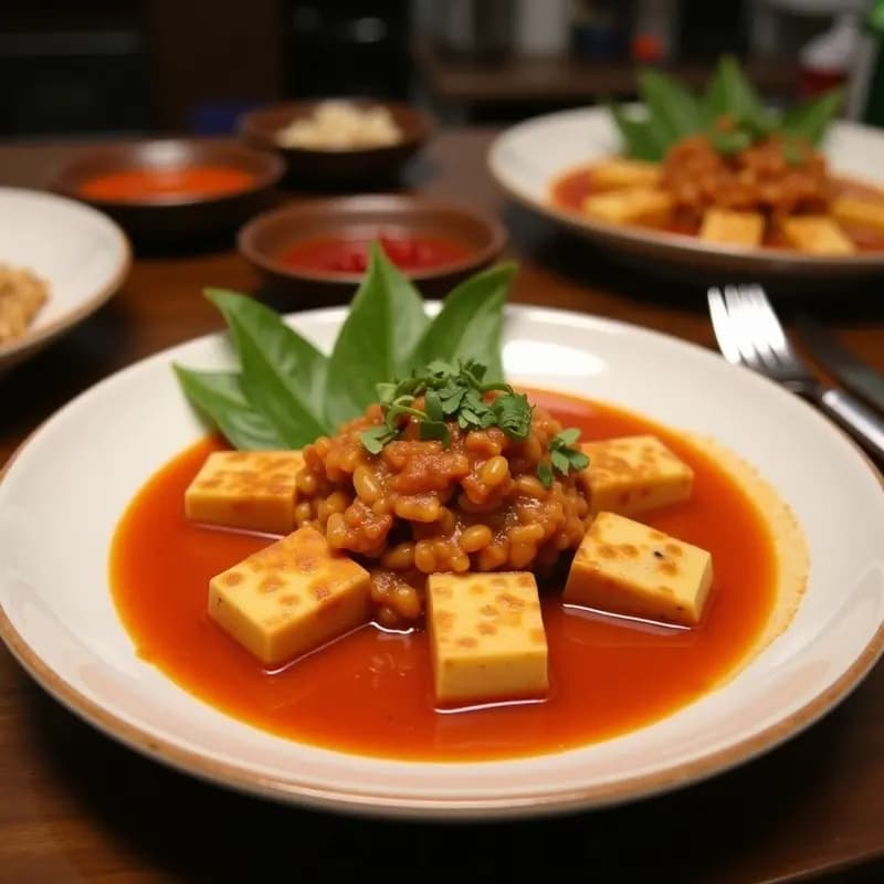 Kimchi Jjigae con Tofu y Calabacín: Estofado Coreano Probiótico y Sin Lactosa