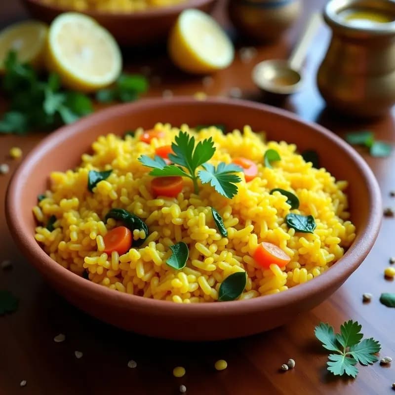 Kitchari de Arroz Basmati y Lentejas Amarillas: Receta Ayurvédica Detox y Fácil