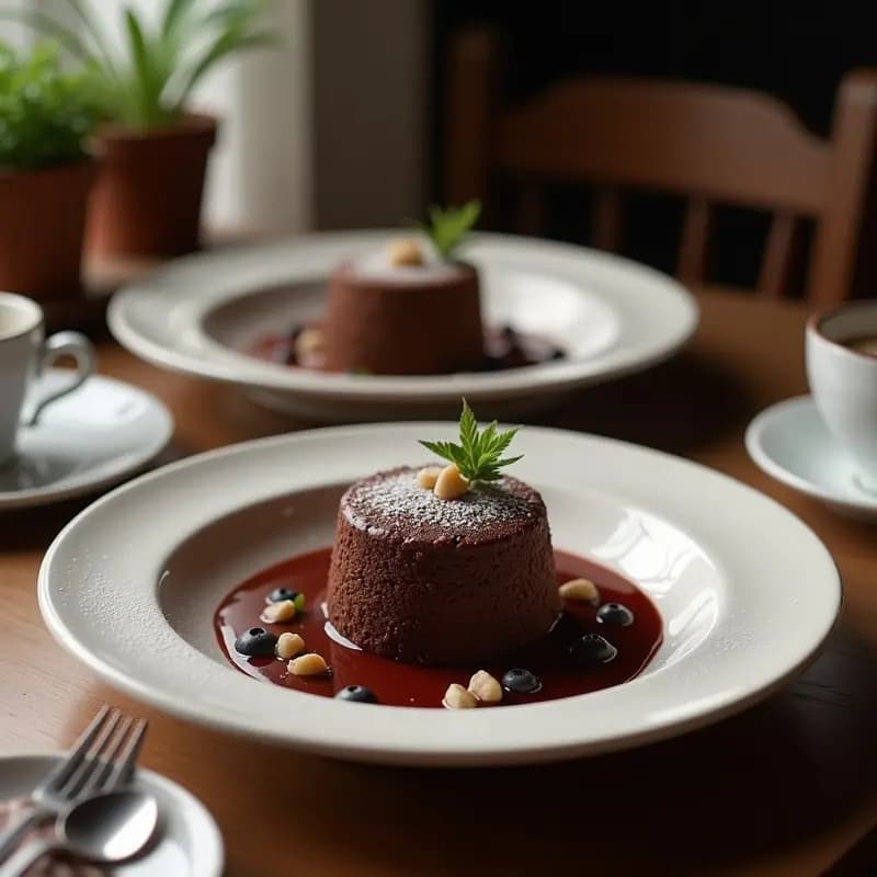 Kladdkaka Sueco de Chocolate y Cardamomo: Postre Vegano y Ultra Húmedo en 30 Minutos