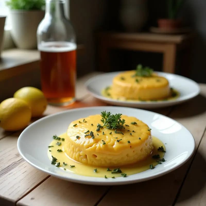 Knafeh de Queso Halloumi y Pistachos: Postre Sirio con Jarabe de Rosa y Limón