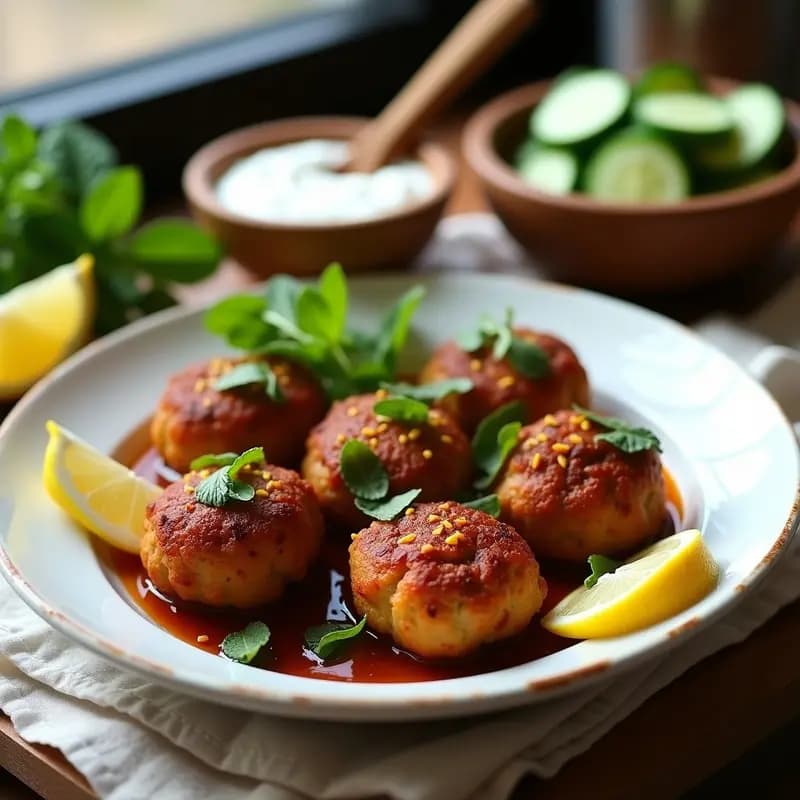 Kofta de Cordero con Especias y Yogur: Receta India en Airfryer y Alta en Proteína
