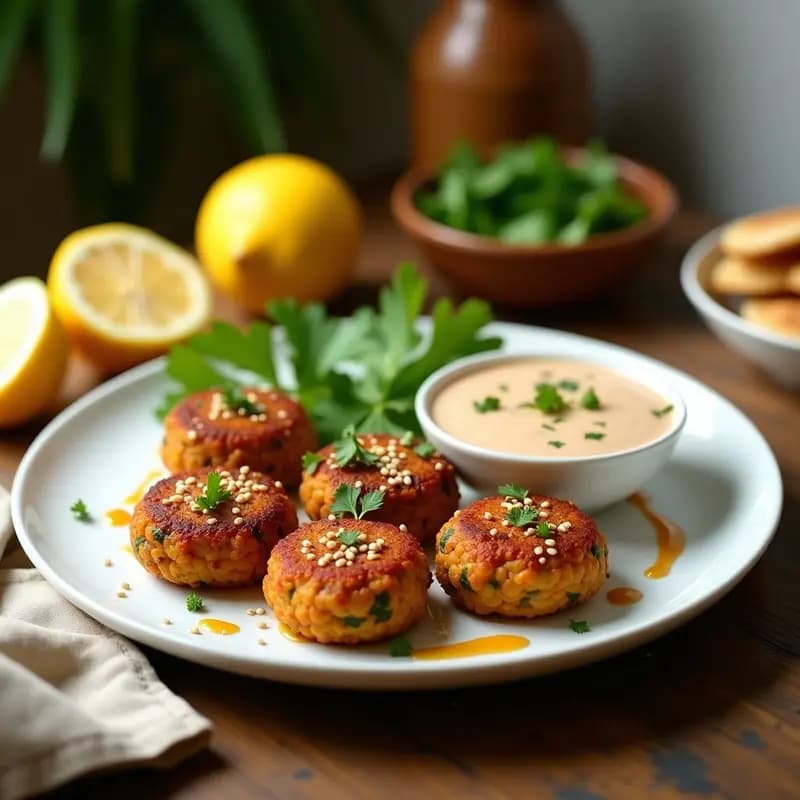 Kofta Egipcia de Lentejas Rojas y Cilantro: Receta Vegana y Alta en Hierro en 20 Minutos