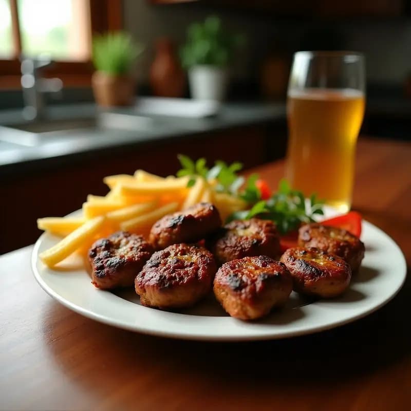 Kofte Kebabs de Lentejas y Cebolla: Receta Turca en Airfryer Sin Carne