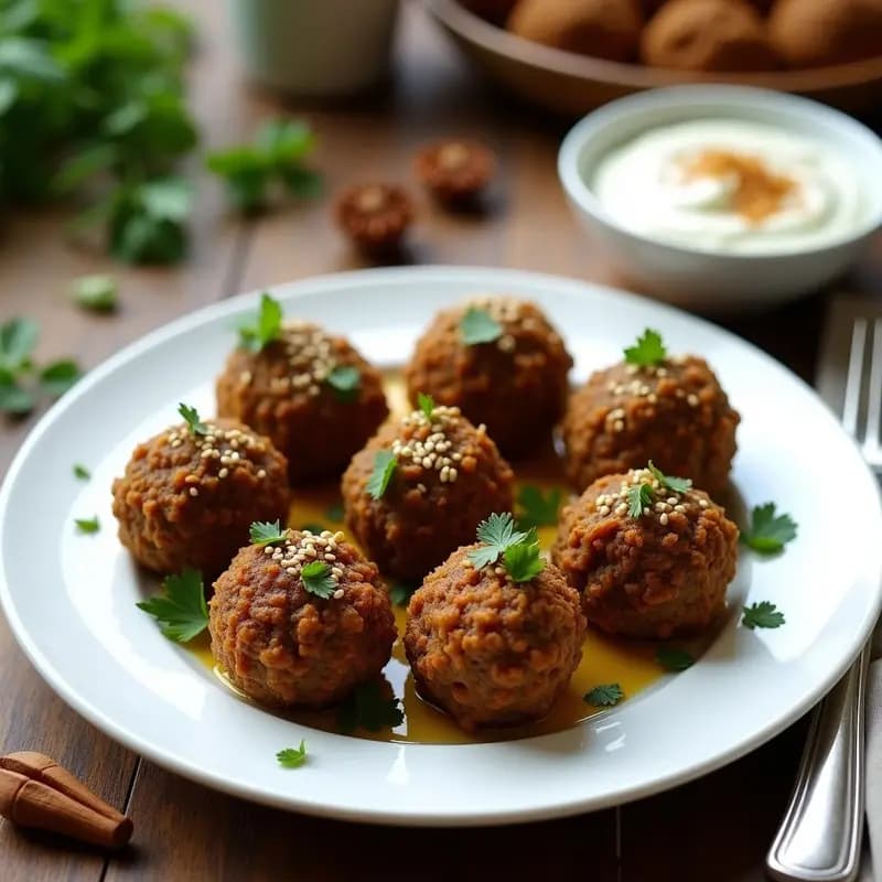 Kofte de Lentejas y Avena: Albóndigas Persas Veganas en Airfryer