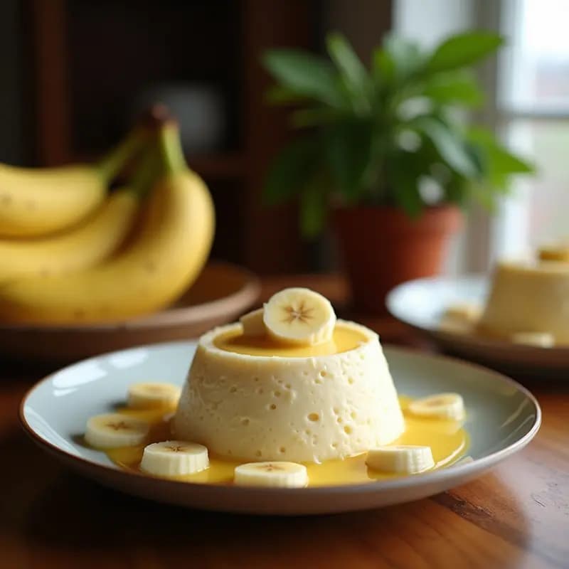Kokoloda de Plátano Macho y Coco: Postre Caribeño Sin Azúcar y Sin Gluten