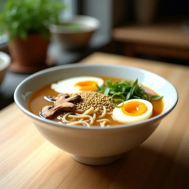 Kongnamul Gukbap: Sopa Coreana de Fideos y Brotes de Soja con Huevo