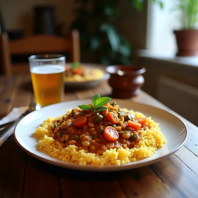 Koshary Egipcio con Lentejas y Arroz Basmati: Receta Vegana y Económica