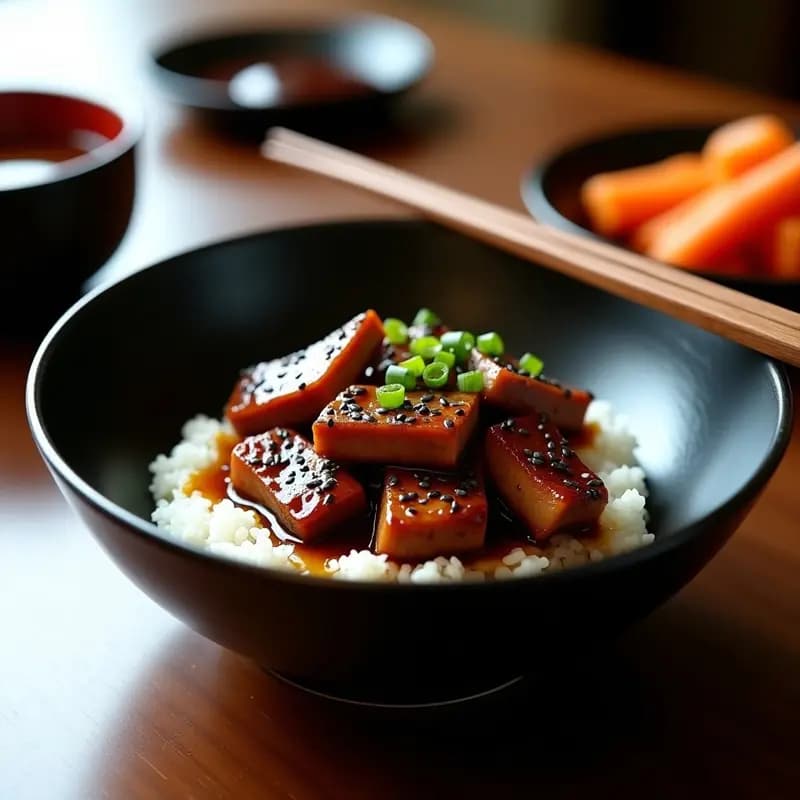 Kotte Kakuni de Costillas de Cerdo: Estofado Japonés Dulce-Salado en Olla Lenta