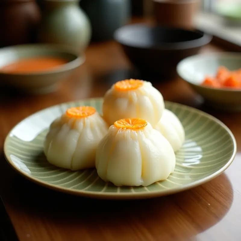 Kuih Dadar de Pandan y Coco: Postre Malasio Vegano y Sin Gluten con Esencia Floral